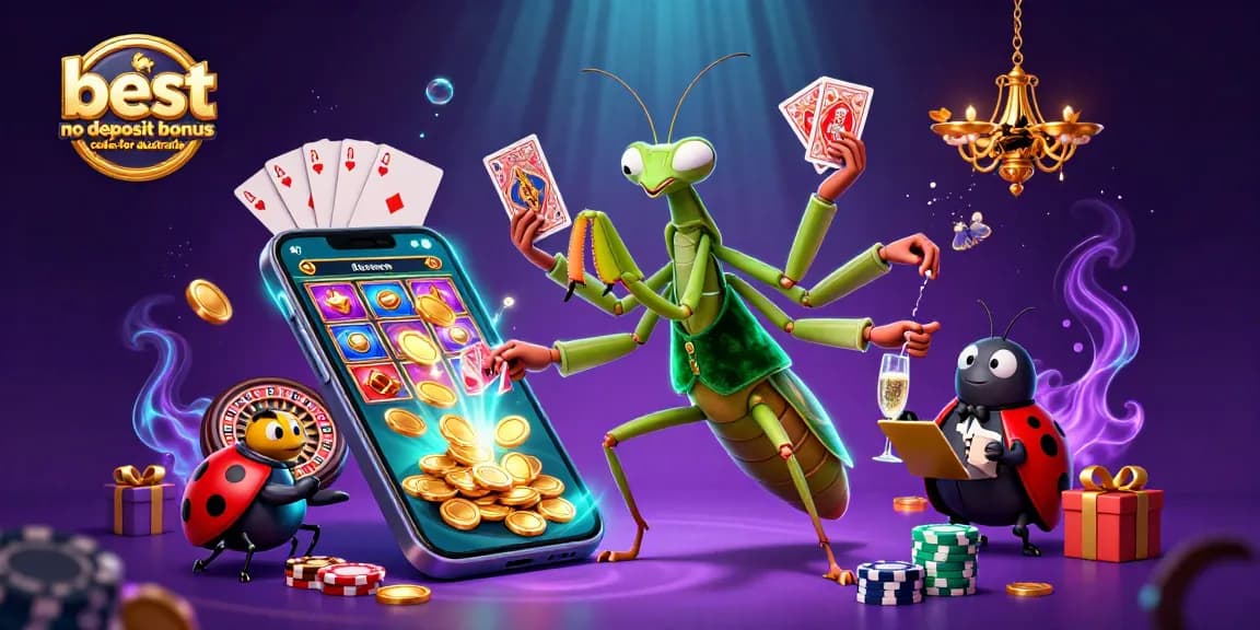Experience the best no deposit bonus codes for australia with vibrant 3D casino characters and dynamic gaming elements.