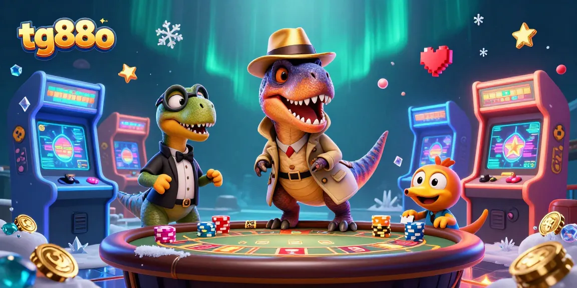 Engage in thrilling games at tg88o featuring dynamic casino mascots under dazzling graphics.