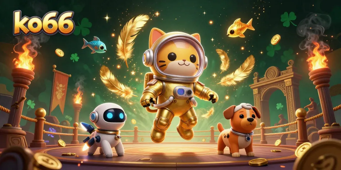 Bet to win big with ko66’s dynamic space-themed casino adventure featuring exciting game elements.