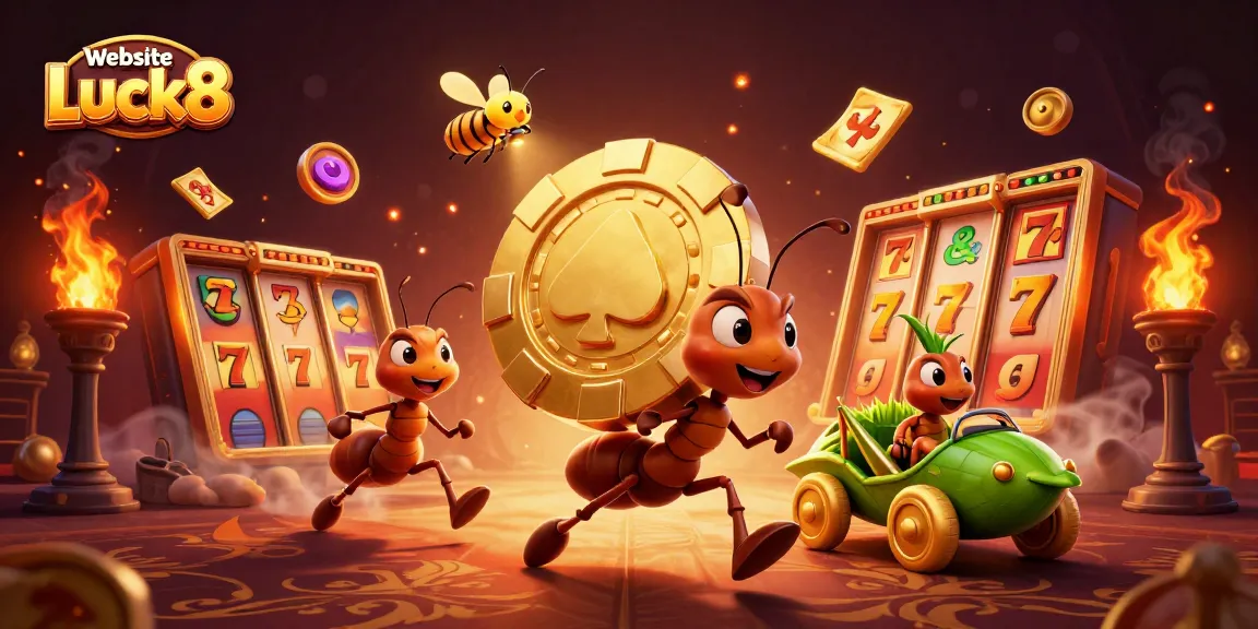 Experience the thrill of gaming excitement on the website Luck8 with vibrant character heist action.