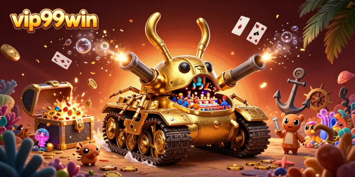 Join the excitement with vip99win in a festive casino scene filled with riches and adventure!
