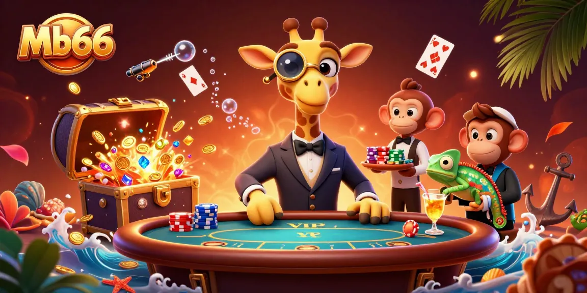 Experience thrilling gameplay at Mb66 with vibrant characters and casino action