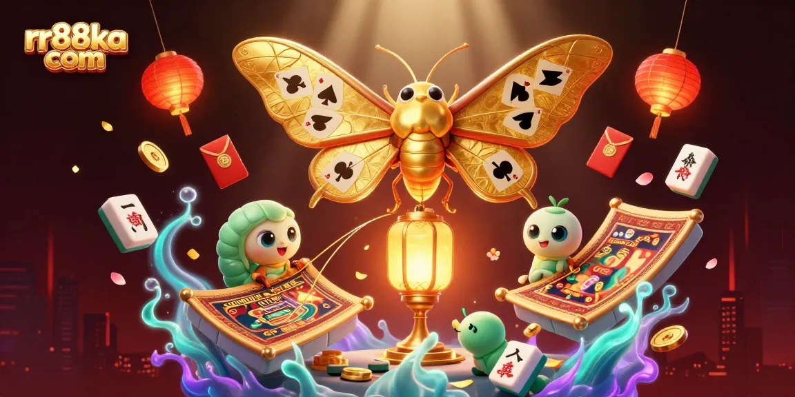 Experience exhilarating gameplay at rr88ka com with stunning casino elements like golden wings and vibrant symbols.