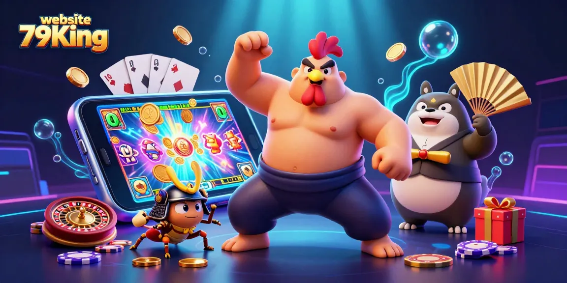 Engage with exciting games at website 79King, featuring dynamic characters and immersive casino elements.