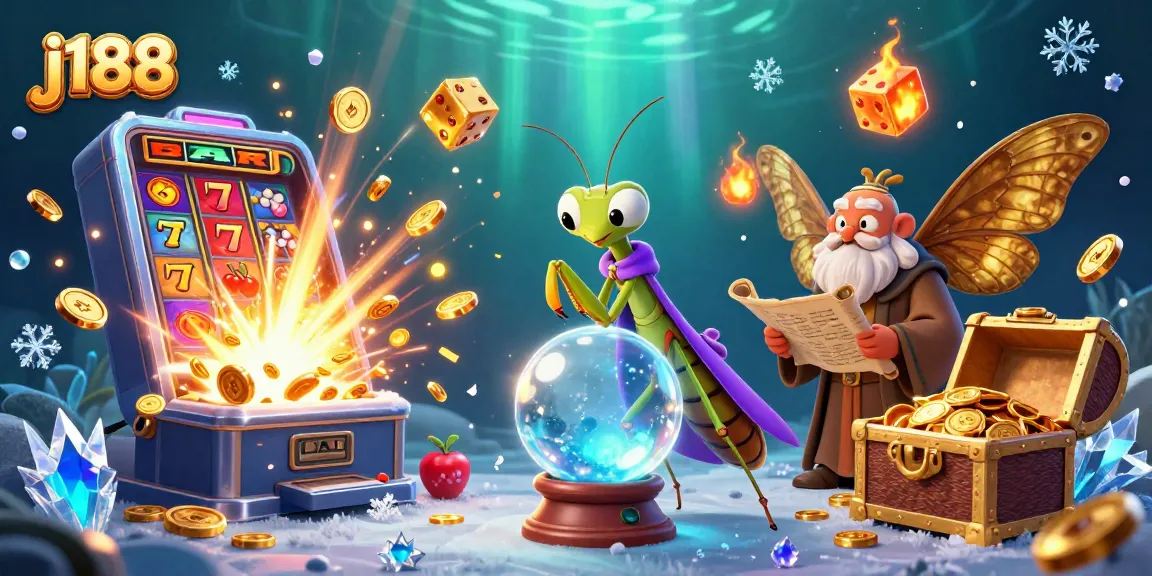 Experience thrilling j188 gameplay with a vibrant fortune teller scenario filled with slots and excitement.