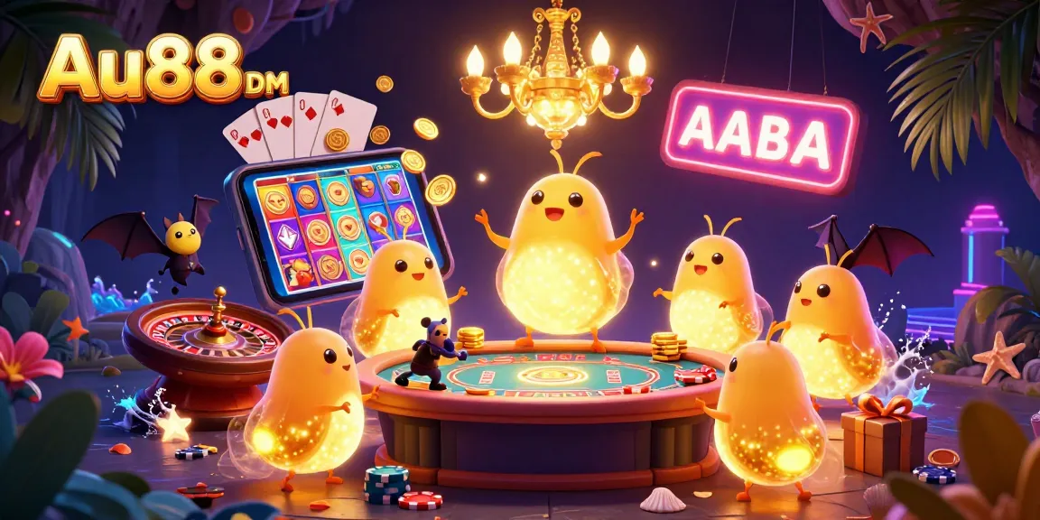 Play exciting games at Au88 DM with innovative elements in a vibrant casino scene.