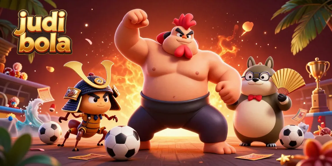 Experience thrilling judi bola action with vibrant characters and dynamic game elements.